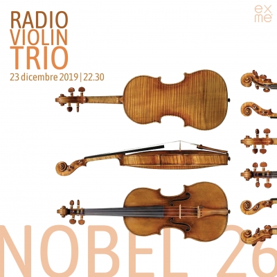 Il Natale arriva a suon di violino con i Radio Violin Trio in concerto al Nobel ’26.