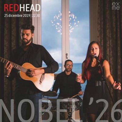 La musica dei RedHead al Nobel ’26 per salutare il Natale.