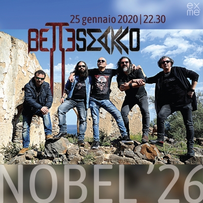 Aria di puro e crudo rock&#039;n roll con i BetteSmakko in concerto al Nobel &#039;26.