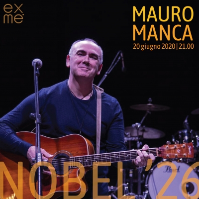 Il Nobel &#039;26 riparte con il concerto di Mauro Manca.