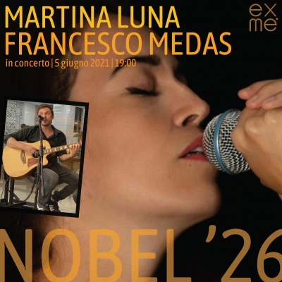 Martina Luna e Francesco Medas in concerto al Nobel &#039;26