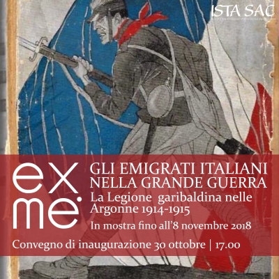 L&#039;ExMè ospita la mostra &quot;Gli emigrati italiani nella Grande Guerra&quot; fino all&#039;8 novembre. L&#039;evento è curato da ISTASAC.