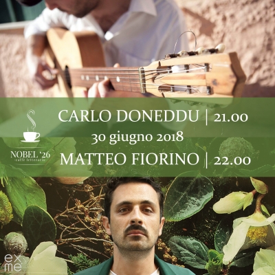 Carlo Doneddu e Matteo Fiorino, in tour per l&#039;Isola, fanno tappa all&#039;ExMè | Nobel &#039;26 per un concerto imperdibile.