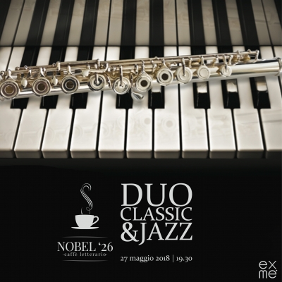 Duo Classic&amp;Jazz. Mauro Usai e Omar Bandinu sul palco del Nobel &#039;26.