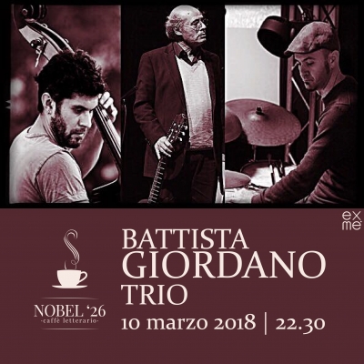 Concerto del Trio di Battista Giordano al Nobel &#039;26