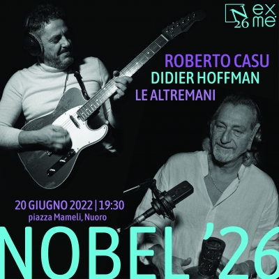 Roberto Casu e Didier Hoffman in concerto Al Nobel &#039;26.